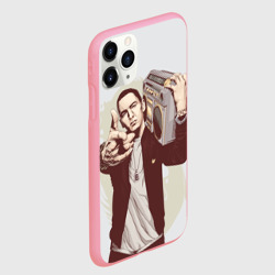 Чехол для iPhone 11 Pro Max матовый Eminem Art - фото 2