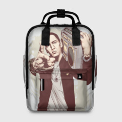 Женский рюкзак 3D Eminem Art