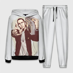 Женский костюм с толстовкой 3D Eminem Art