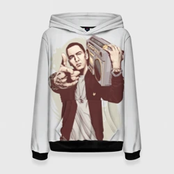 Женская толстовка 3D Eminem Art