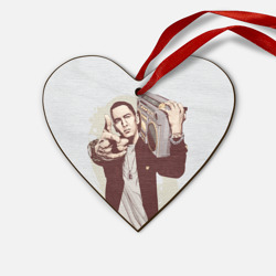 Деревянная игрушка Сердце Eminem Art