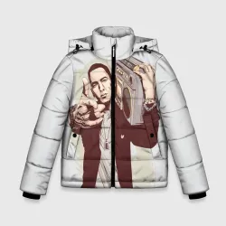 Зимняя куртка для мальчиков 3D Eminem Art