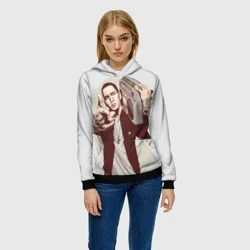 Женская толстовка 3D Eminem Art - фото 2
