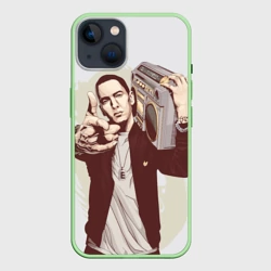 Чехол для iPhone 14 Eminem Art