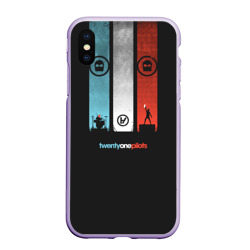 Чехол для iPhone XS Max матовый Twenty One Pilots