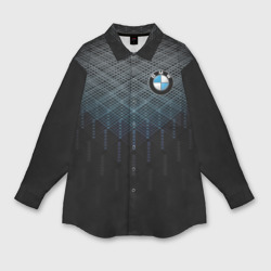 Мужская рубашка oversize 3D BMW line pattern