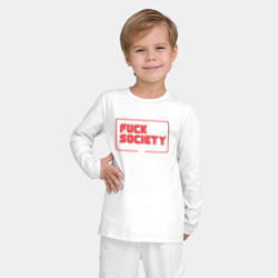 Детская пижама с лонгсливом хлопок F Society - фото 2