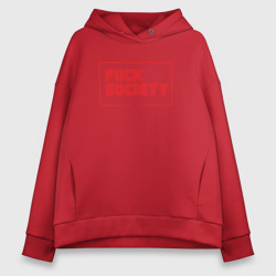 Женское худи Oversize хлопок F Society