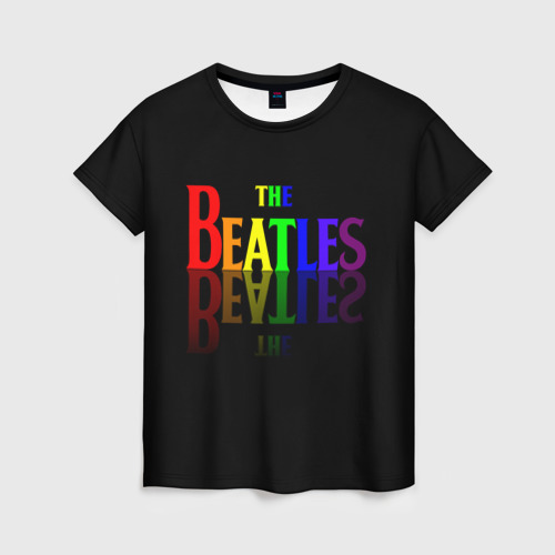 Женская футболка 3D The Beatles, цвет 3D печать