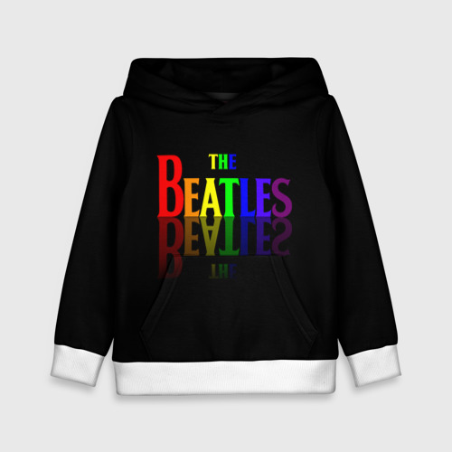 Детская толстовка 3D The Beatles, цвет белый