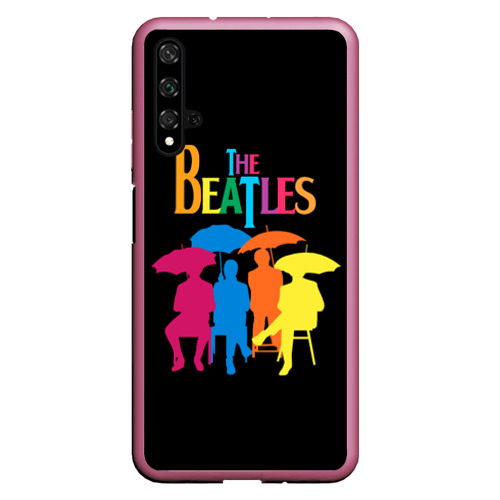 Чехол для Honor 20 The Beatles, цвет малиновый