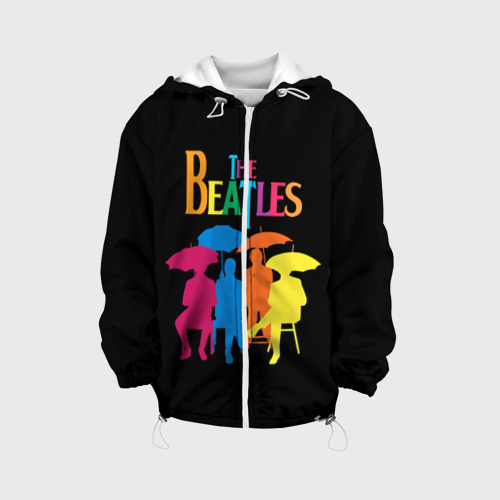 Детская куртка 3D The Beatles, цвет белый