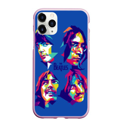 Чехол для iPhone 11 Pro Max матовый The Beatles