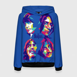 Женская толстовка 3D The Beatles