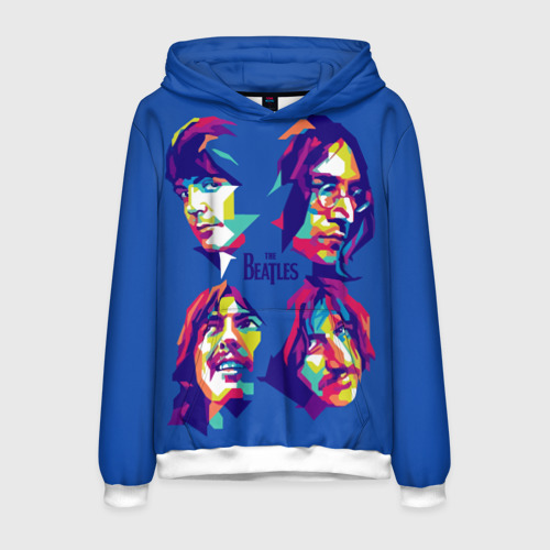 Мужская толстовка 3D The Beatles, цвет белый