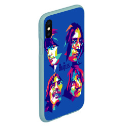 Чехол для iPhone XS Max матовый The Beatles - фото 2