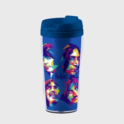 Термокружка-непроливайка The Beatles pop art