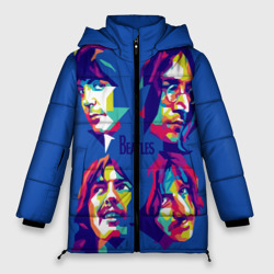 Женская зимняя куртка Oversize The Beatles