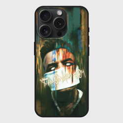 Чехол силиконовый для Apple iPhone 15 Pro Мax матовый Sayonara boy 2