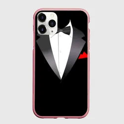 Чехол для iPhone 11 Pro матовый Смокинг