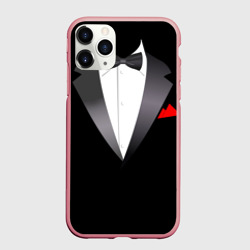 Чехол для iPhone 11 Pro Max матовый Смокинг