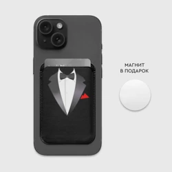 Картхолдер Magsafe магнитный Смокинг - фото 2