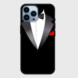 Чехол для iPhone 14 Pro Max Смокинг