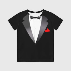 Детская футболка 3D Смокинг