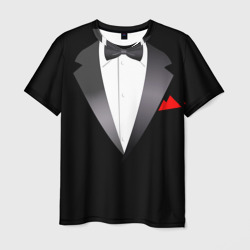 Смокинг – Мужская футболка 3D с принтом купить со скидкой в -31%