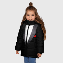 Зимняя куртка для девочек 3D Смокинг - фото 2