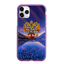 Чехол для iPhone 11 Pro Max матовый From Altay Russia