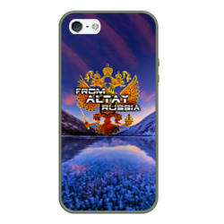 Чехол для iPhone 5/5S матовый From Altay Russia