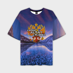 Мужская футболка oversize 3D From Altay Russia