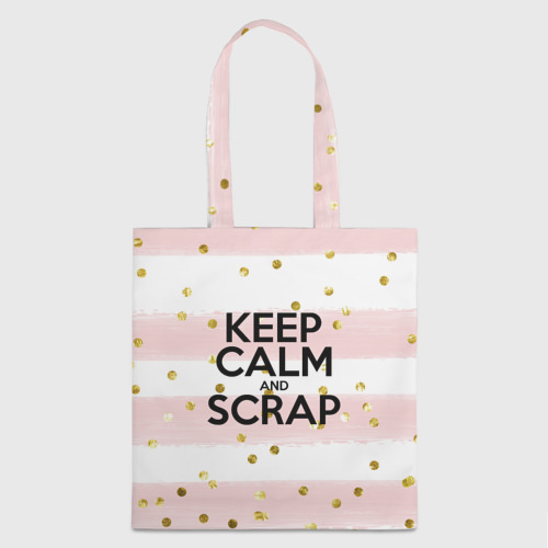 Шоппер 3D Keep calm and scrap