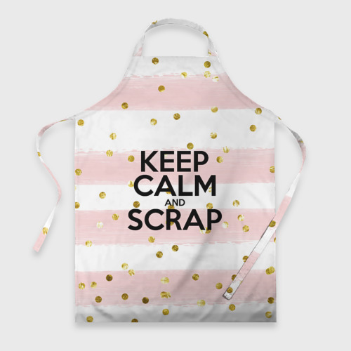 Фартук 3D Keep calm and scrap