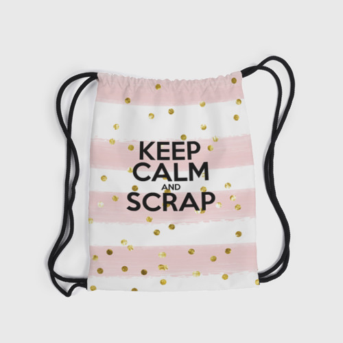 Рюкзак-мешок 3D Keep calm and scrap - фото 6