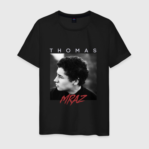 Мужская футболка хлопок Thomas Mraz, цвет черный
