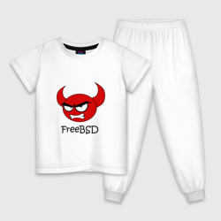 Детская пижама хлопок FreeBSD демон