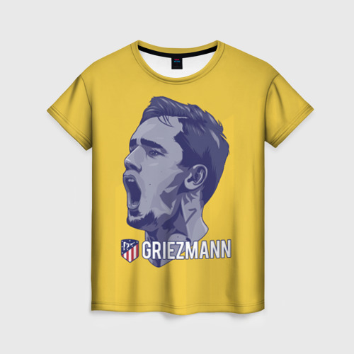 Женская футболка 3D Griezmann Atletico Madrid