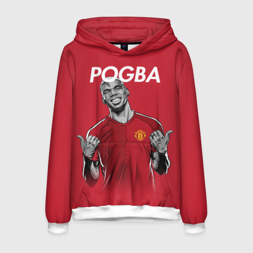 Мужская толстовка 3D Pogba Manchester United