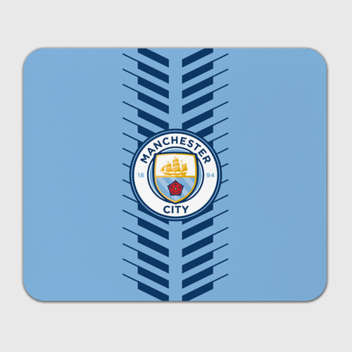 Прямоугольный коврик для мышки Manchester city