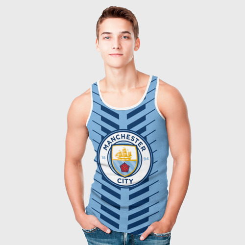 Мужская майка 3D Manchester city - фото 5