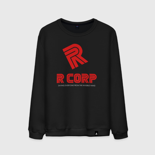 Мужской свитшот хлопок R Corp, цвет черный