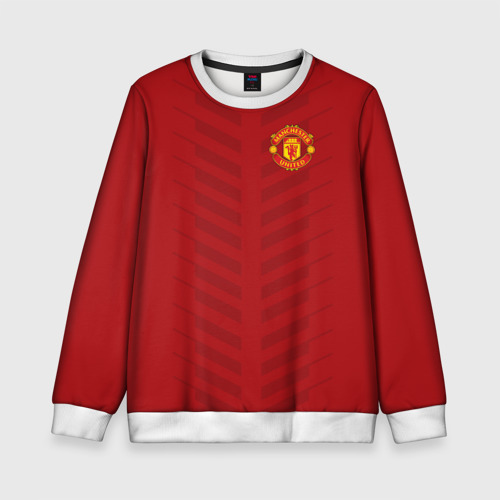 Детский свитшот 3D Manchester United Creative #1, цвет 3D печать