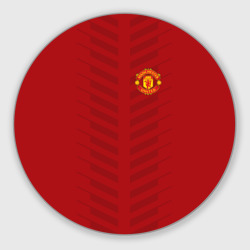 Круглый коврик для мышки Manchester United Creative #1