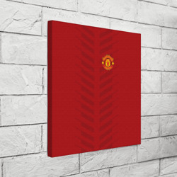 Холст квадратный Manchester United Creative #1 - фото 2