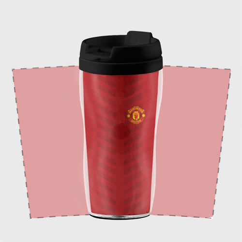 Термокружка-непроливайка Manchester United Creative #1, цвет черный - фото 2