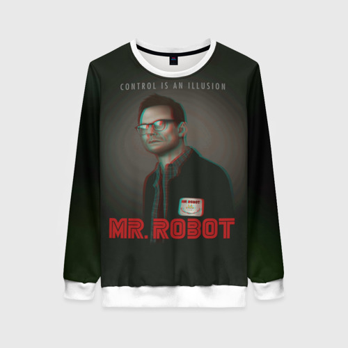 Женский свитшот 3D Mr Robot, цвет 3D печать