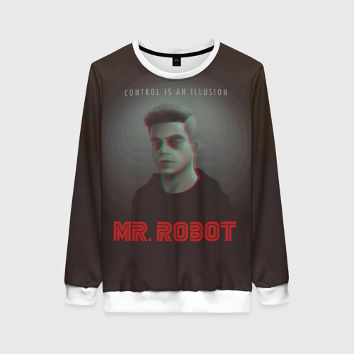 Женский свитшот 3D Mr Robot, цвет 3D печать