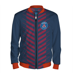 Мужской бомбер 3D PSG logo original uniform ПСЖ форма